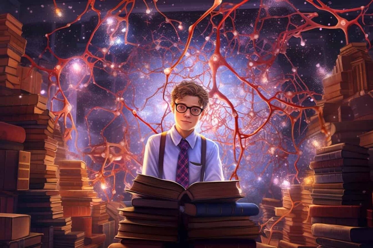 Is Neuroscience a Hard Major - Student Studying and thinking