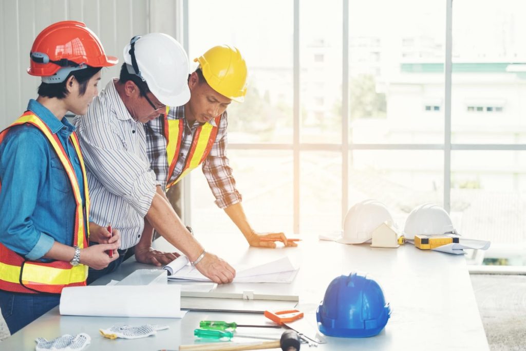 Industrial Engineers Working